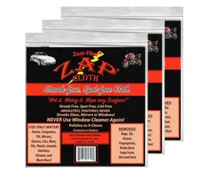 ZAP Cloth Streak Free Cleaning Cloth by Zap