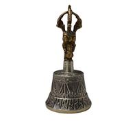Zap Impex® Tibetan Hand Bell Meditation & Prayer Bells Dorje Vajra 4 Inch