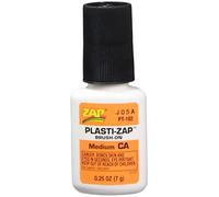 ZAP PT102 - Plasti-CA Plastic Adhesive 7 g Brush Bottle