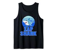 Zap Shark Family Reunion Squad First Last Name Tank Top