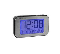 ZAPALA expert Battery Operated Alarm Clock - Simple Basic Operation, Snooze, Backlight, Perfect for Desk, Shelf, Bedside, Mint Green