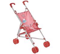 Zapf Creation 703915 Baby Annabell Active Stroller Doll's Pram Lightweight & Manoeuvrable and Foldable, Handle Height 53 cm, Suitable for Dolls in Almost