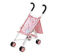 Zapf Creation Baby Annabell Active Stroller with Bag for 43 cm Doll - Easy for Small Hands, Creative Play Promotes Empathy and Social Skills, For Toddlers 3 Years and Up - Includes Handy Net Bag