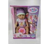 Zapf Creation Baby Born Eva Doll 43cm With Accessories New
