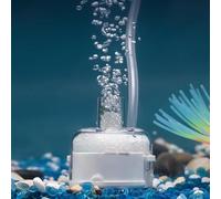 Zaphara Mini Aquarium Sponge Filte,Fry Shrimp and Small Fish Bio Filter for bet-ta tank with Foam and Filter Balls Submersible Filter for Fish Tanks up to 20 L(Air Pump Not Included)