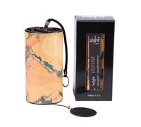 Zaphir Twilight Autumn Wind Chime Gift Box in Black Chimes as a Gift for Yoga, Children and Meditation in Yellow