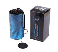 Zaphir Wind Chime Blue Moon Winter Wind Chime Gift Box in Black Chimes as a Gift for Yoga, Children and Meditation in Blue