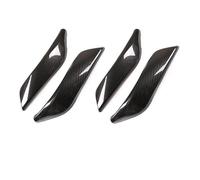 ZAPORA 2/4pcs Car Inner Door Handle Panel Pull Handle Trim Cover Left and Right for 1 2 Series F20 F21 F22 F23 2012-2019(4 Pieces)