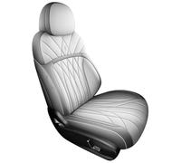 ZAPORA 2025 Leather Car Seat Covers For Jazz 2014 2015 2016 2017 2018 2019 2020 Interior Accessories(Style 1)
