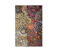 ZAPORA ABORIGINAL ART PRINT, Gallery Poster, Aboriginal Design 29 Canvas Poster Bedroom Decor Sports Landscape Office Room Decor Gift Unframe-style 12x18inch(30x45cm)