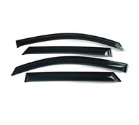 ZAPORA Adhesive External 4pcs Car Side Windows Visor Vent Windshield Wind Rain Guard Awnings Trim For Hyundai For Tucson 2015-2020