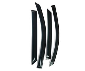 ZAPORA Adhesive External Car Windows Visor Rain Eyebrow Vent Awnings Smoke Guard Accessories For Hyundai For Tucson 2015 2016-2020