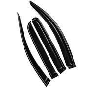 ZAPORA Adhesive External Car Windows Visor Vent Door Smoke Cover Awnings Rain Eyebrow Sticker Accessories For Audi Q3 RS 8U 2015-2018