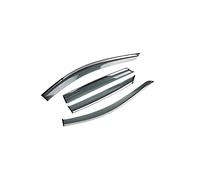 ZAPORA Adhesive External Car Windows Visor Vent Windshield Wind Rain Guard Awnings Accessories For Peugeot 2008 MK1 A94 2013-2019