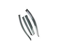 ZAPORA Adhesive External Car Windows Visor Vent Windshield Wind Rain Guard Awnings Accessories For Toyota RAV4 RAV 4 XA40 IV 2013-2018(Transparent)
