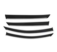 ZAPORA Adhesive External Car Windows Visor Vent Windshield Wind Rain Guard Awnings Trim For Subaru For Legacy Sedan 2015 2016-2020