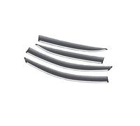 ZAPORA Adhesive External Car Windows Visor Vent Windshield Wind Rain Guard Awnings Trim For Toyota For Mark X130 For Reiz 2010-2020
