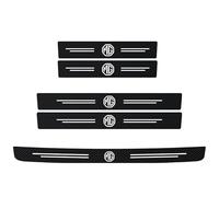 ZAPORA Car Door Sill Protector for MG MG4 EV 2022 Anti Scratch Carbon Fiber Threshold Edge Entry Guard Stickers Kick Plates Styling Accessories