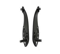 ZAPORA Car Interior Door Handle Decorative Handle 2pcs Interior Door Handle for 3 4 Series F30 F80 F31 F32 F34 2012-2018(2pcs Black Front)