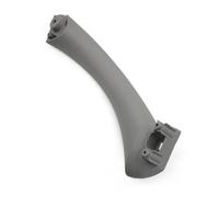 ZAPORA Car Interior Door Left and Right Handle Leather Exterior for 3 Series E90 E91 E92 316 318 320 325 328i 2004-2012(Right Interior Titanium)