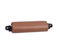 ZAPORA Car Interior Leather Driver Door Handle Replacement Accessories for VW for Touareg 2003 2004 2005-2010(Red Brown)