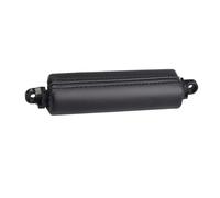 ZAPORA Car Interior Leather Driver Door Handle Replacement Accessories for VW for Touareg 2003 2004 2005-2010(Black)