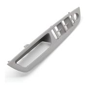 ZAPORA Car LHD Left and Right Inner Door Handle with Leather Cover Assembly Kit for X5 X6 E70 E71 E72 2007-2014(Style 3)