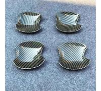 ZAPORA Chrome Car Outer Door Handle Bowl Cover Trim Protector Exterior Accessories for Raize 2019-2021 4pcs(Style 1)