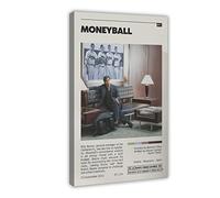 ZAPORA Exclusive Art High Scoring Motivational Sports Movies Moneyball Poster 2 Canvas Poster Bedroom Decor Sports Landscape Office Room Decor Gift Frame-style 12x18inch(30x45cm)