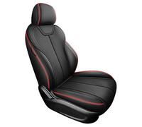 ZAPORA Fashion Leather Car Seat Covers Interior Accessories Waterproof Protector For Ford For Explorer 2023(Style 5)