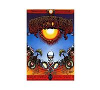 ZAPORA Grateful Dead Poster Canvas Poster Wall Art Decor Print Picture Paintings for Living Room Bedroom Decoration Unframe-style 12x18inch(30x45cm)