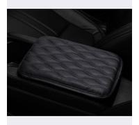 ZAPORA Leather Car Armrest Box Pad, for Nissan Navara 2019-2023 Waterproof Memory Foam Car Armrest Center Console Cover Protector SUV/Truck,A