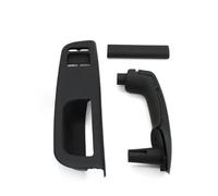 ZAPORA Left Hand Driver Car Door Interior Right Pull Grab Handle for VW for Bora 2008 2009 2010 2011 2012(Black 4PCS)