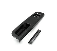 ZAPORA Left Hand Driver Car Door Interior Right Pull Grab Handle for VW for Bora 2008 2009 2010 2011 2012(Carbon Fiber 2PCS)