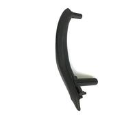 ZAPORA Left Right Car Interior Door Handle Assembly with Outer Leather Cover Accessories for X5 X6 F15 F16 2014-2018(Right Black)