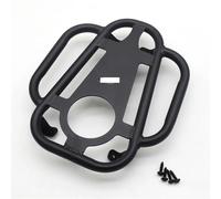 ZAPORA Pedal Rear Luggage Rack Bracket Holder for 150 for VESPA150 Motorcycle Accessories Middle Shelf of Front Foot Pedal Shelf(Black)