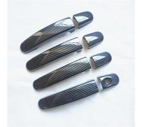 ZAPORA Perfect Replacement for Ford for Focus 2 MK2 II for Europe 2004-2011 Car Door Handle Cover Trim Imitation Carbon Fiber Accessories