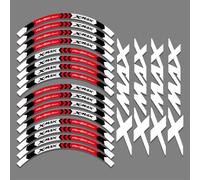 ZAPORA scooter Motorcycle Stickers Wheel Rim Decal For Y&amaha Xmax 300 125 250 400 Xmax300 Xmax400 Xmax250 2019 2020 2021 edge sticker(Color6)