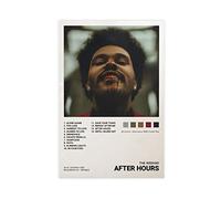 ZAPORA The Poster Weeknd After Hours Music Album Cover Art Canvas Poster Bedroom Decor Sports Landscape Office Room Decor Gift Unframe-style 08x12inch(20x30cm)