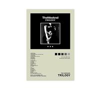 ZAPORA The Poster Weeknd Trilogy Music Album Cover Canvas Poster Bedroom Decor Sports Landscape Office Room Decor Gift Unframe-style 08x12inch(20x30cm)