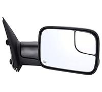 ZAPOSTS Towing Mirrors Replacement Fit for 02-08 DodgeRam 1500 for 03-09 Dodge Ram 2500 3500 Pickup Truck Power Heated Tow Folding Side View Mirror Passenger Side