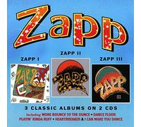 ZAPP - Zapp I / Zapp II / Zapp III: 3 Classic Albums on 2CDs - Deluxe Edition (Jewel Case)