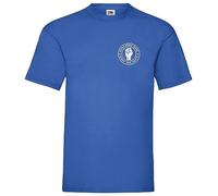 zappatee Men's Northern Soul Keep The Faith T Shirt Blue Large