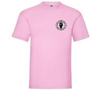 zappatee Men's Northern Soul Keep The Faith T Shirt Pink X-Large