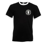 zappatee Northern Soul - Keep The Faith Slim fit T Shirt Black L