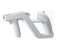Zapper Gun for Nintendo Wii for Insert The Command Remote and Nunchuck Controller White