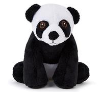 Zappi Co 100% Recycled Plush Panda Plush Toy (13-15cm) Stuffed Soft Cuddly animals Collection For New Born Child First kid