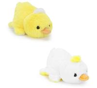 Zappi Co 15cm Reversible Duck to Chick Plush Toy | 2-in-1 Waterfowl Flip Stuffed Animal | Soft Mood Plushie for Baby Showers & Toddlers