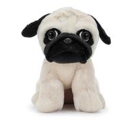 Zappi Co Andy the Pug Plush Toy Dog (22cm) Pug Pal - Soft Cuddly Recycled - Squishy Snuggle Buddy