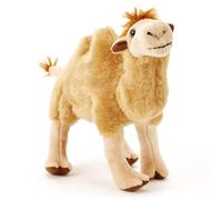 Zappi Co Bactrian Camel Plush Toy - Part of the Safari Animals Collection (16cm Length), Stuffed, Soft, Cuddly, Perfect for Kids